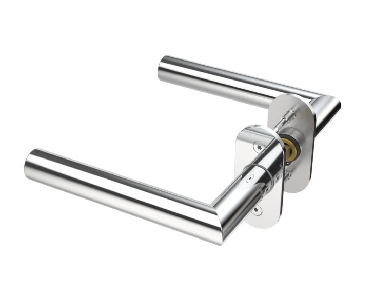 LH-308 Lever handle-polished