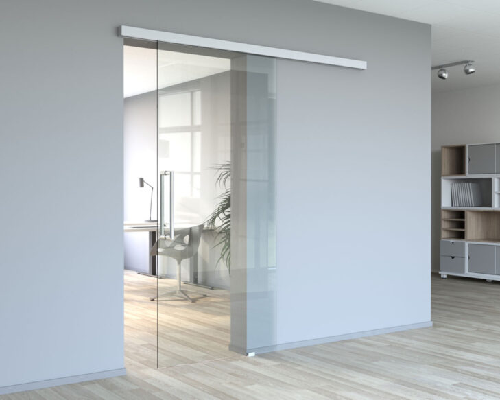 Sliding door-Line-Soft-eco-aluminum