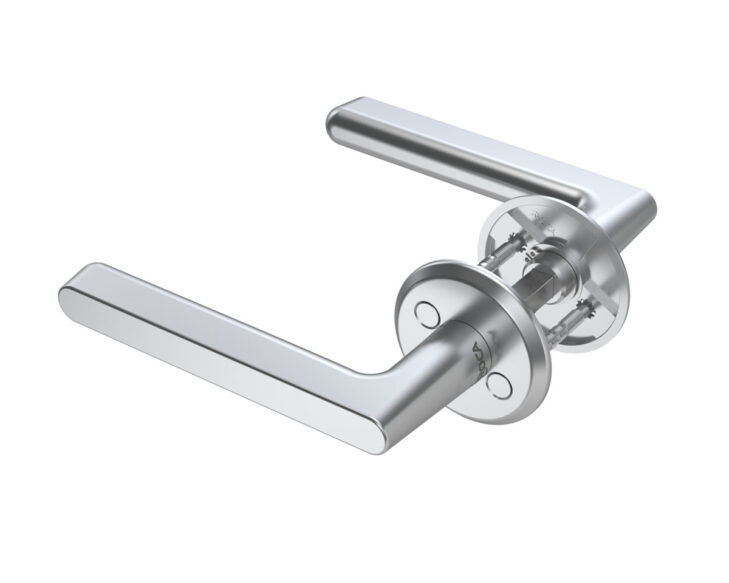 LH-6500 dull chrome lever handle